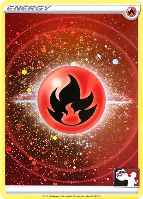 Fire Energy (Cosmos Holo) [Prize Pack Series Three] | Silver Goblin