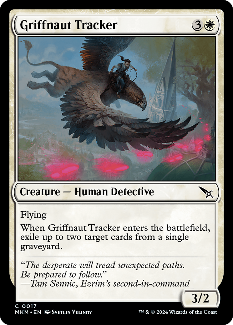Griffnaut Tracker [Murders at Karlov Manor] | Silver Goblin