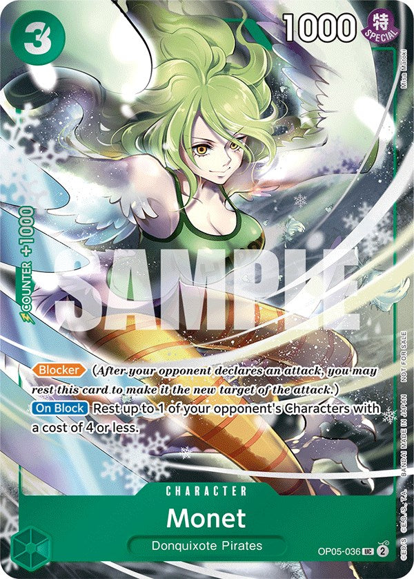 Monet (Event Pack Vol. 3) [One Piece Promotion Cards] | Silver Goblin