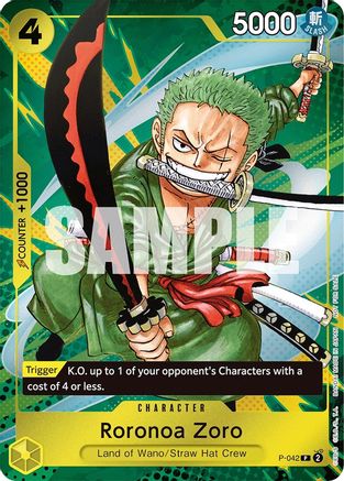 Roronoa Zoro (Event Pack Vol. 3) (P-042) Foil
