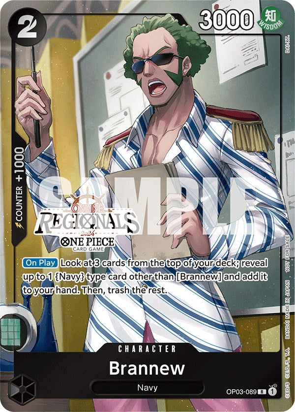 Brannew (Online Regional 2024) [Participant] [One Piece Promotion Cards] | Silver Goblin
