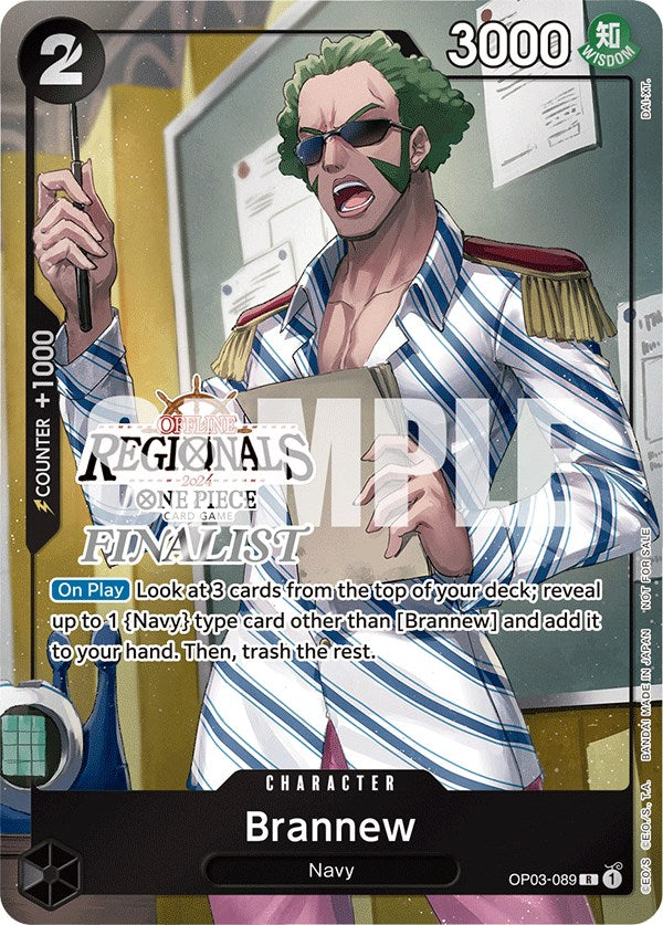 Brannew (Offline Regional 2024) [Finalist] [One Piece Promotion Cards] | Silver Goblin