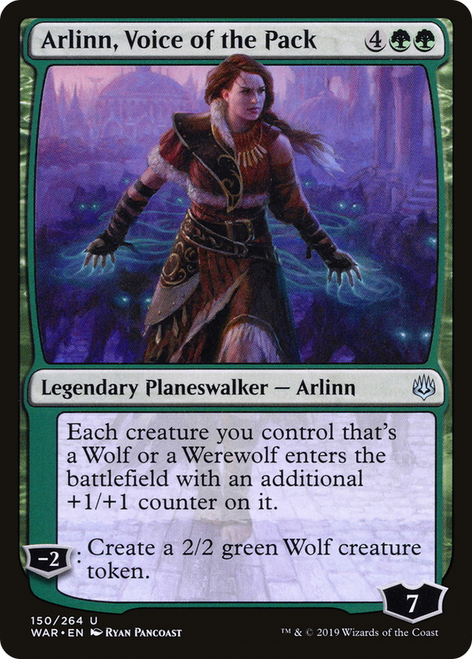 Arlinn, Voice of the Pack [War of the Spark] Foil