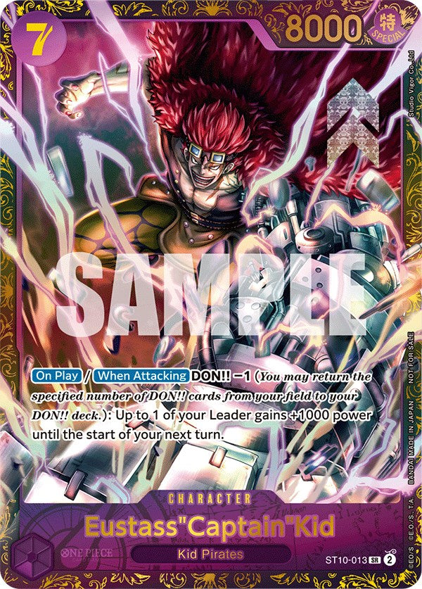 Eustass"Captain"Kid (ST10-013) [One Piece Promotion Cards] | Silver Goblin