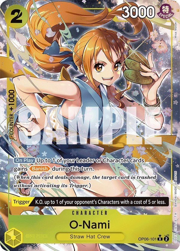 O-Nami (Alternate Art) [Wings of the Captain] | Silver Goblin