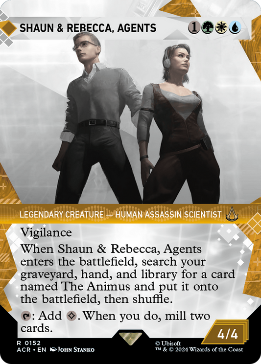 Shaun & Rebecca, Agents (Showcase) [Assassin's Creed] Foil