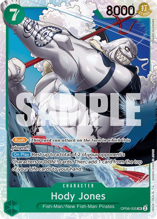 Hody Jones (OP06-035) Foil