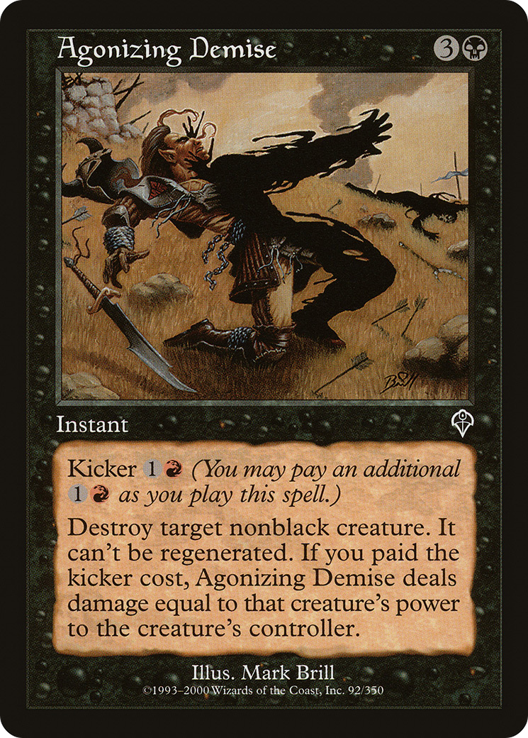 Agonizing Demise [Invasion] | Silver Goblin