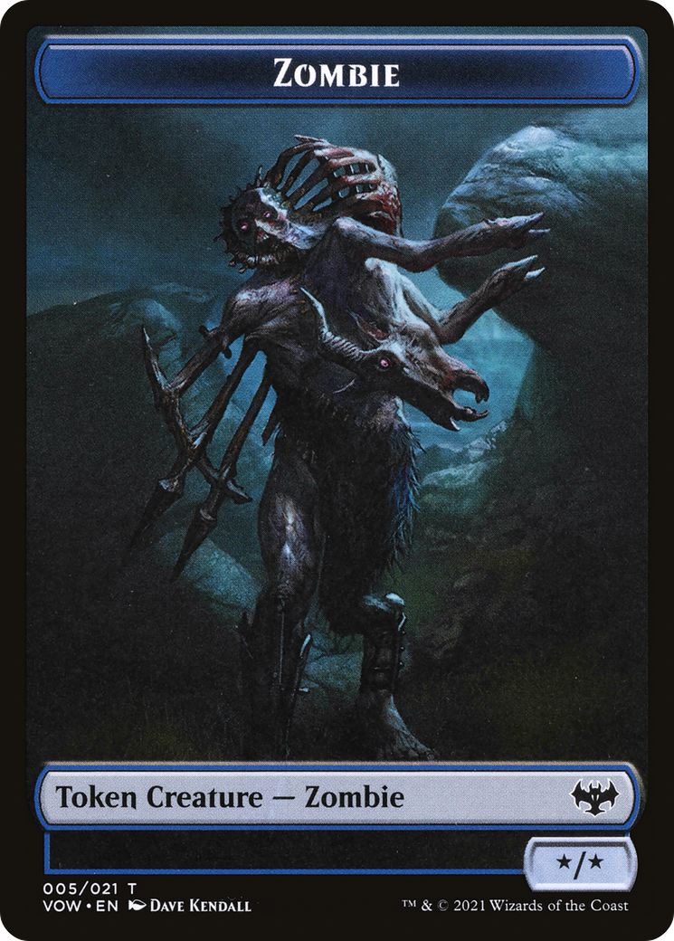 Zombie Token (005) [Innistrad: Crimson Vow Tokens]