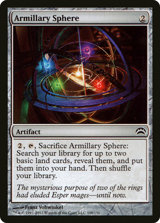 Armillary Sphere (108) Foil - Planechase 2012