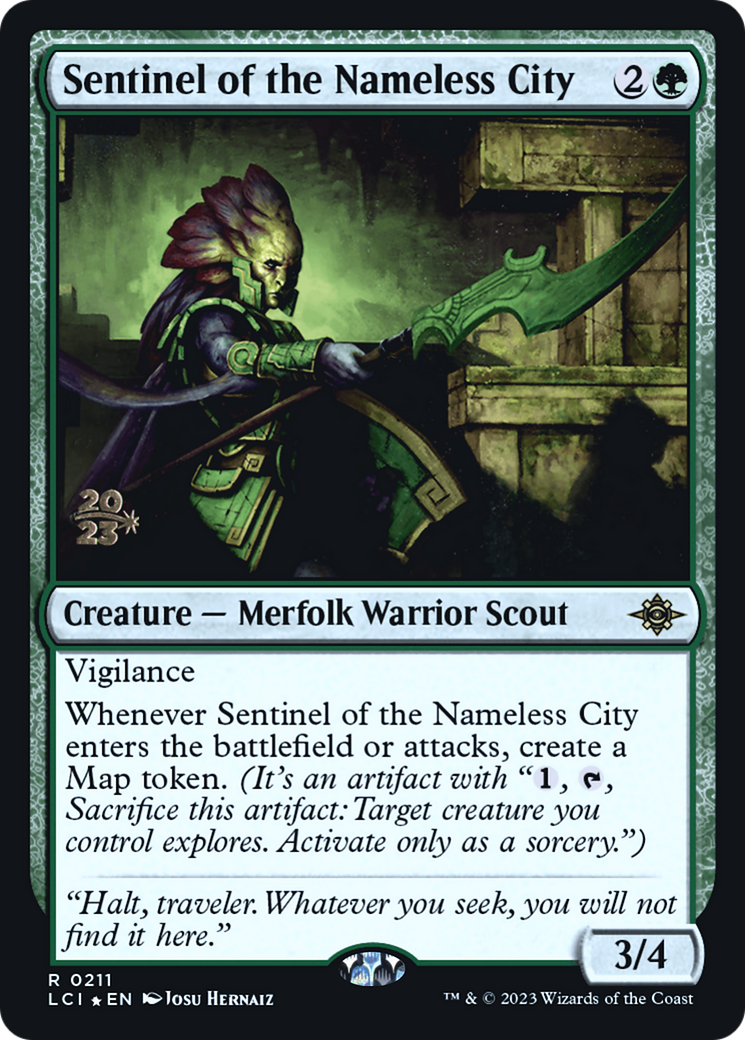 Sentinel of the Nameless City [The Lost Caverns of Ixalan Prerelease Cards]