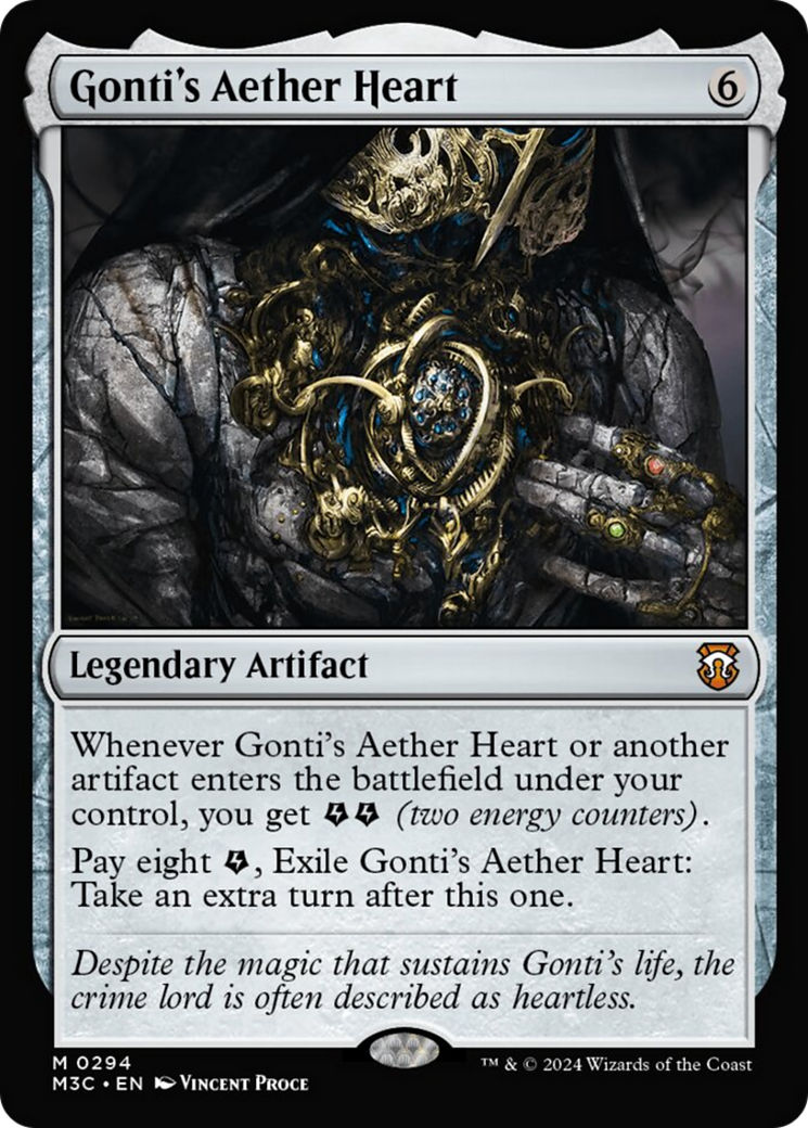 Gonti's Aether Heart [Modern Horizons 3 Commander] | Silver Goblin
