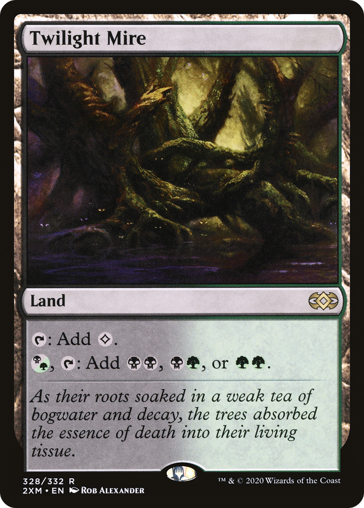 Twilight Mire (328) Foil - Double Masters