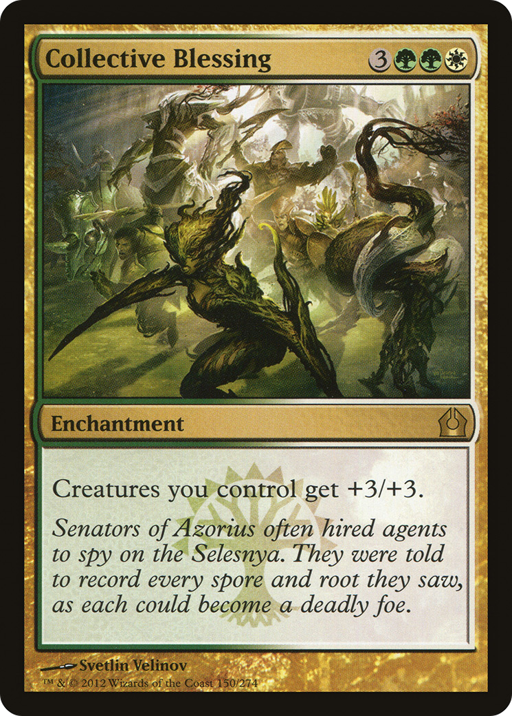 Collective Blessing [Return to Ravnica] Foil