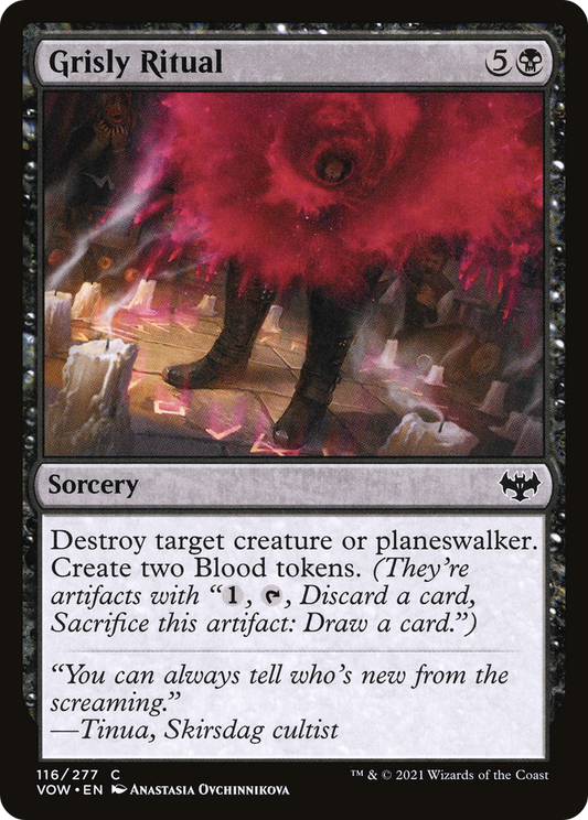 Grisly Ritual [Innistrad: Crimson Vow] Foil