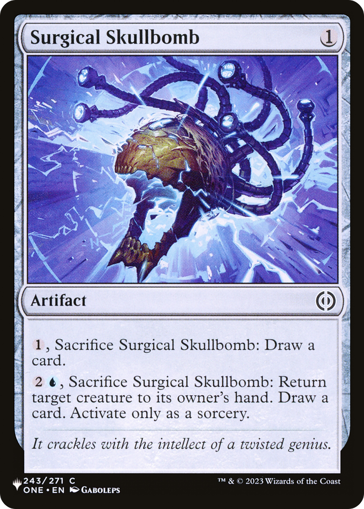 Surgical Skullbomb [The List Reprints] | Silver Goblin