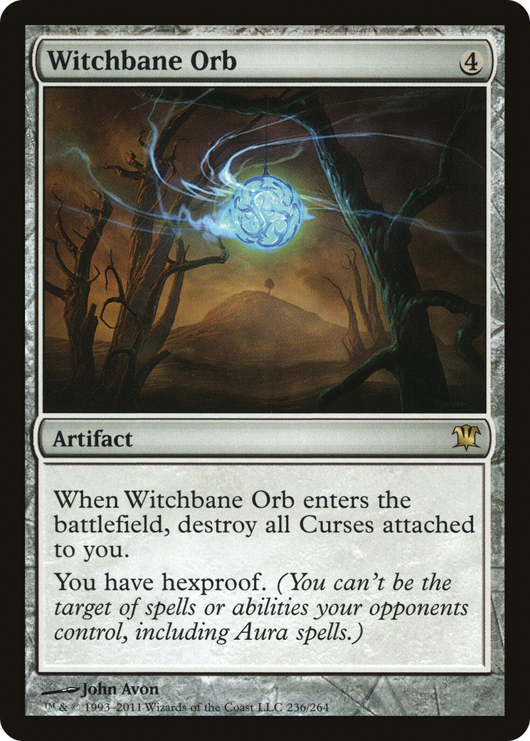 Witchbane Orb [Innistrad] Foil