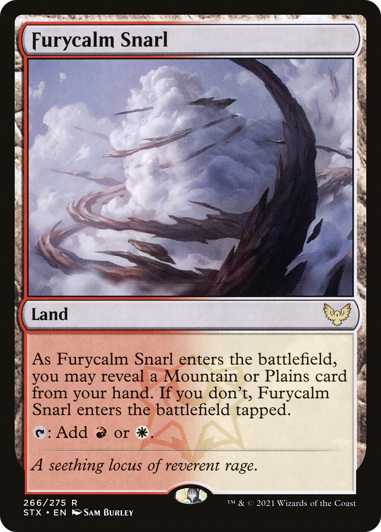 Furycalm Snarl [Strixhaven: School of Mages] Foil