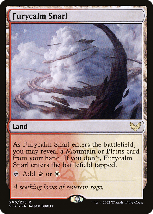Furycalm Snarl [Strixhaven: School of Mages] Foil
