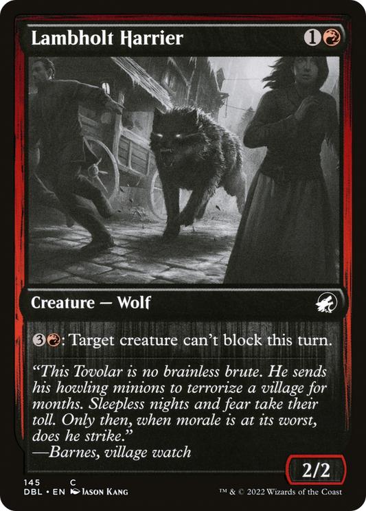 Lambholt Harrier [Innistrad: Double Feature] Foil