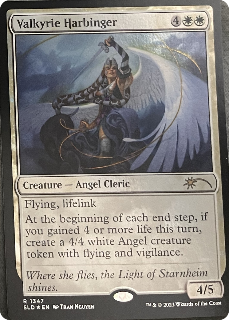 Valkyrie Harbinger [Secret Lair: Angels] | Silver Goblin