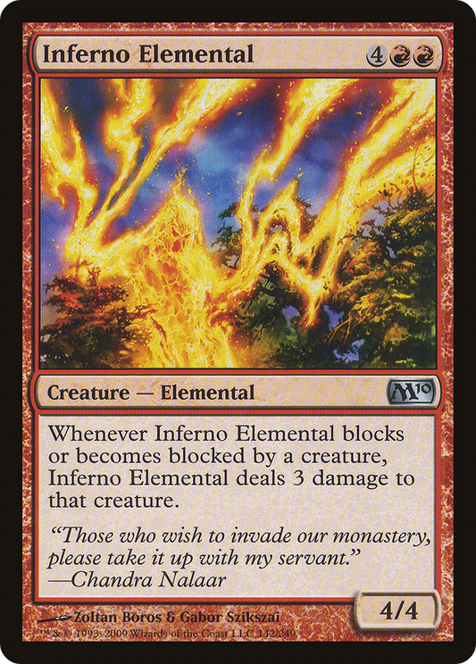 Inferno Elemental [Magic 2010] Foil