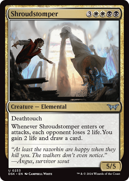 Shroudstomper [Duskmourn: House of Horror] Foil