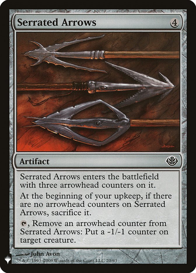 Serrated Arrows [Mystery Booster] | Silver Goblin