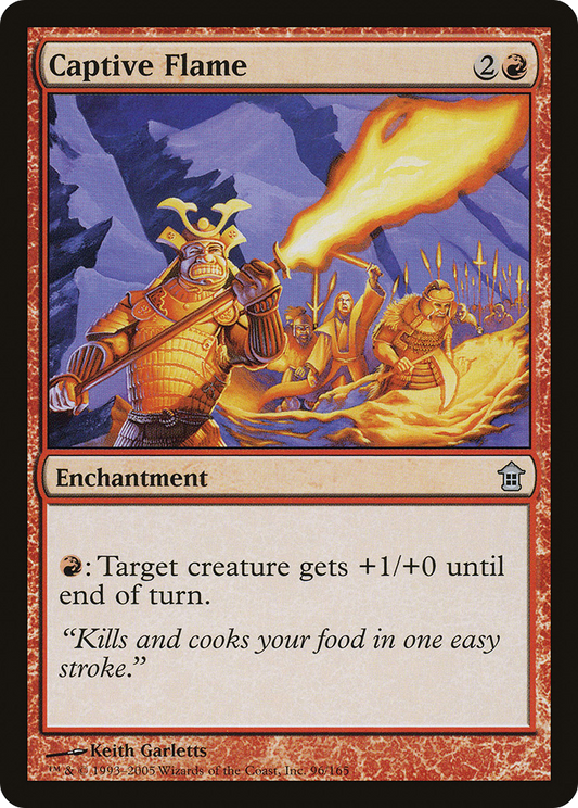 Captive Flame [Saviors of Kamigawa] Foil