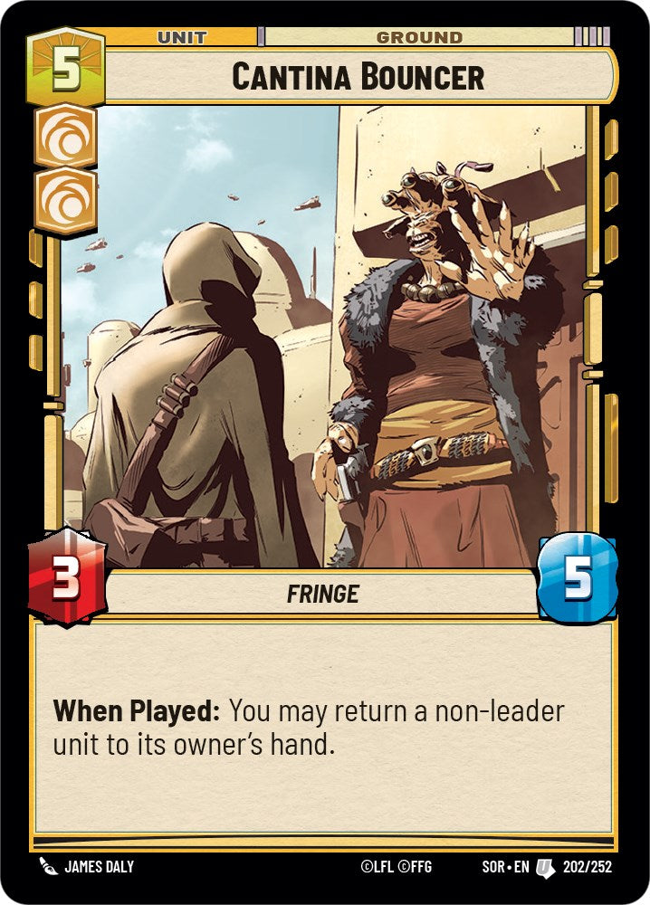 Cantina Bouncer (202/252) [Spark of Rebellion] | Silver Goblin