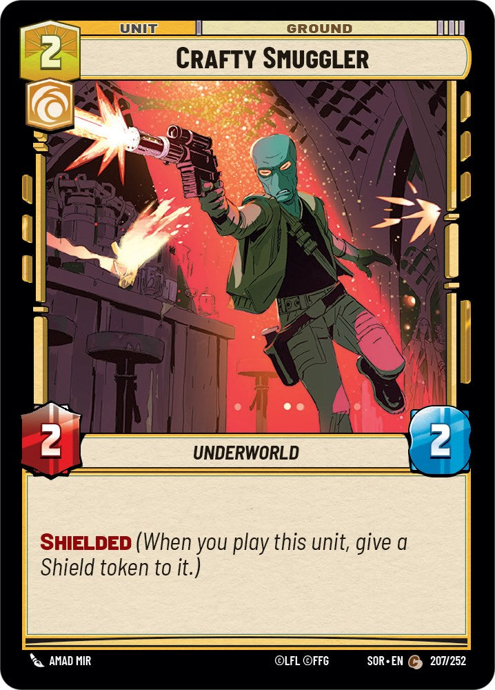 Crafty Smuggler (207/252) [Spark of Rebellion] | Silver Goblin