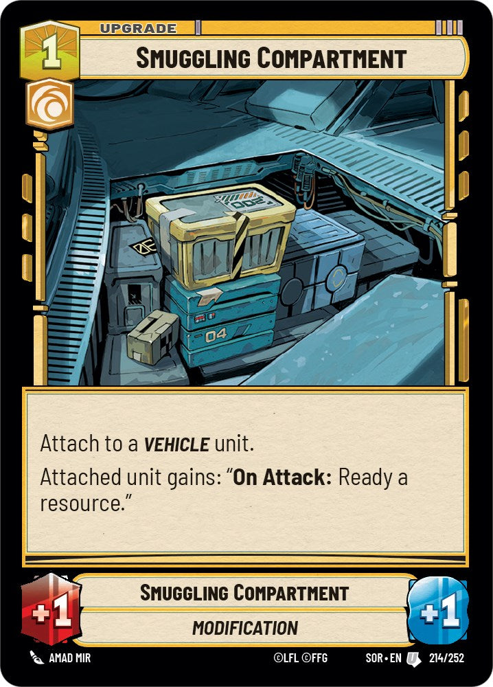 Smuggling Compartment (214/252) [Spark of Rebellion] | Silver Goblin