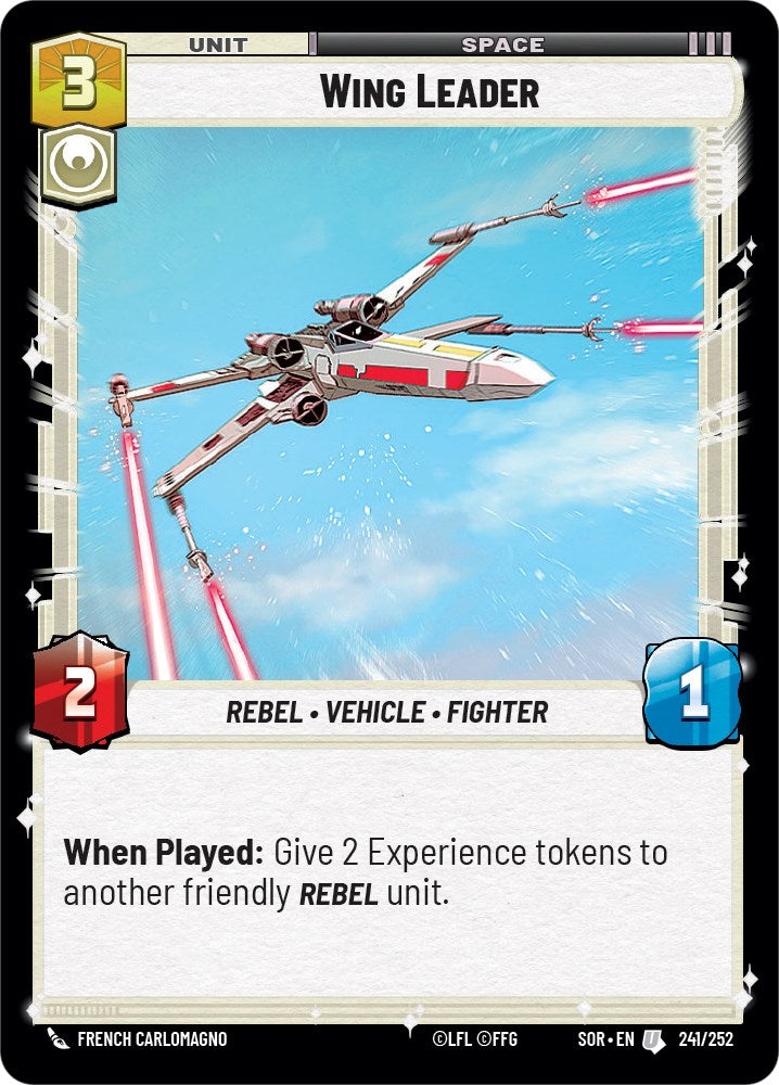 Wing Leader (241/252) [Spark of Rebellion] | Silver Goblin