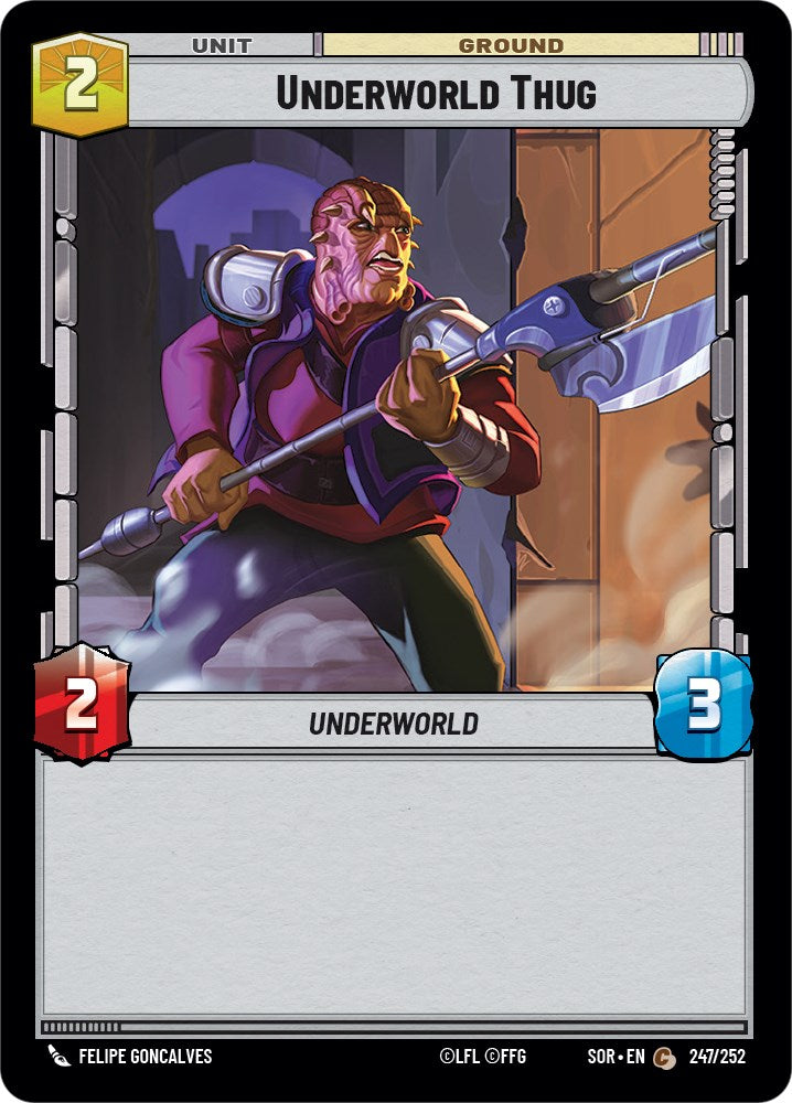 Underworld Thug (247/252) [Spark of Rebellion] | Silver Goblin