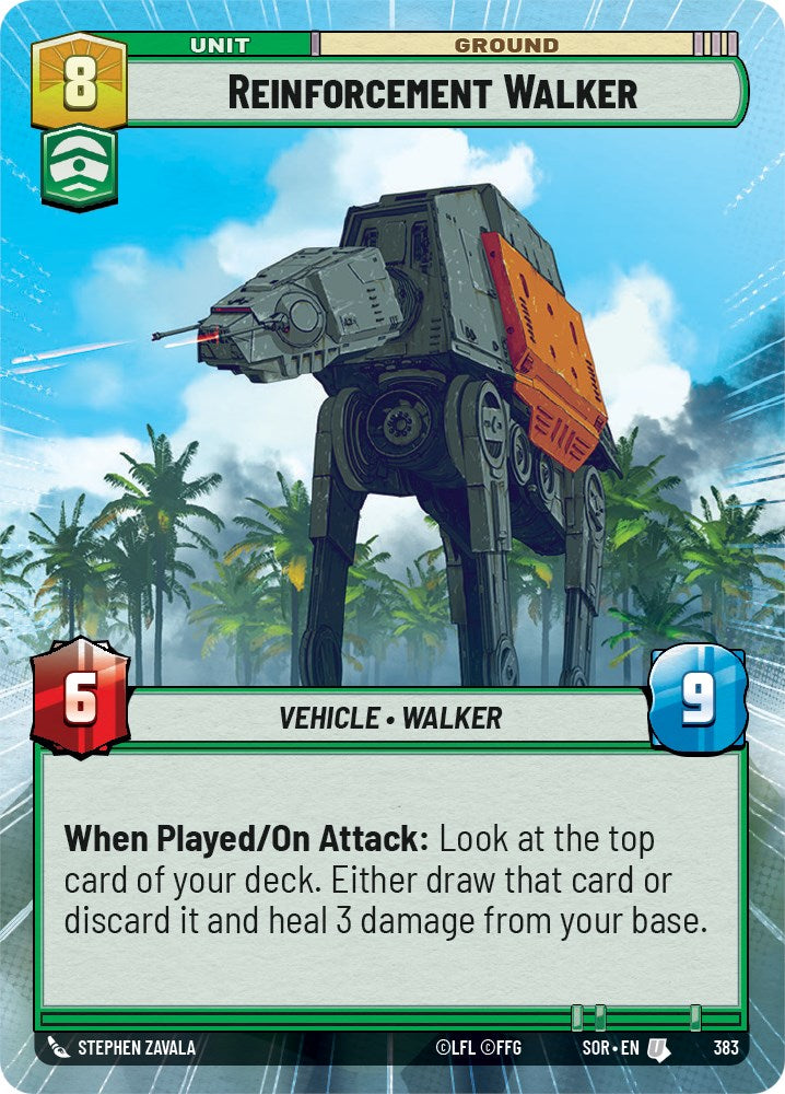 Reinforcement Walker (Hyperspace) (383) [Spark of Rebellion] | Silver Goblin