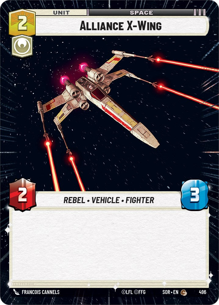 Alliance X-Wing (Hyperspace) (496) [Spark of Rebellion] | Silver Goblin