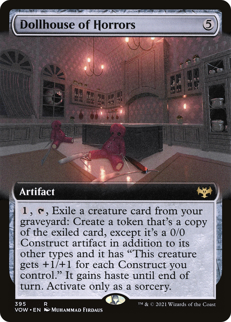 Dollhouse of Horrors (Extended Art) [Innistrad: Crimson Vow] Foil