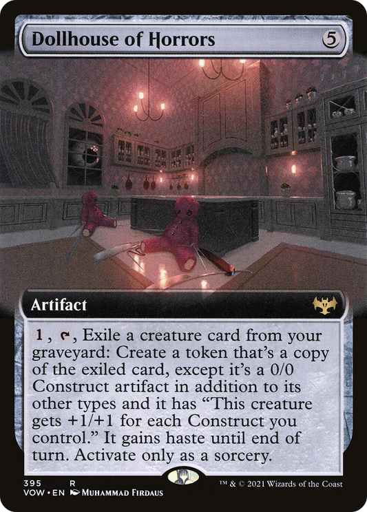 Dollhouse of Horrors (Extended Art) [Innistrad: Crimson Vow] Foil