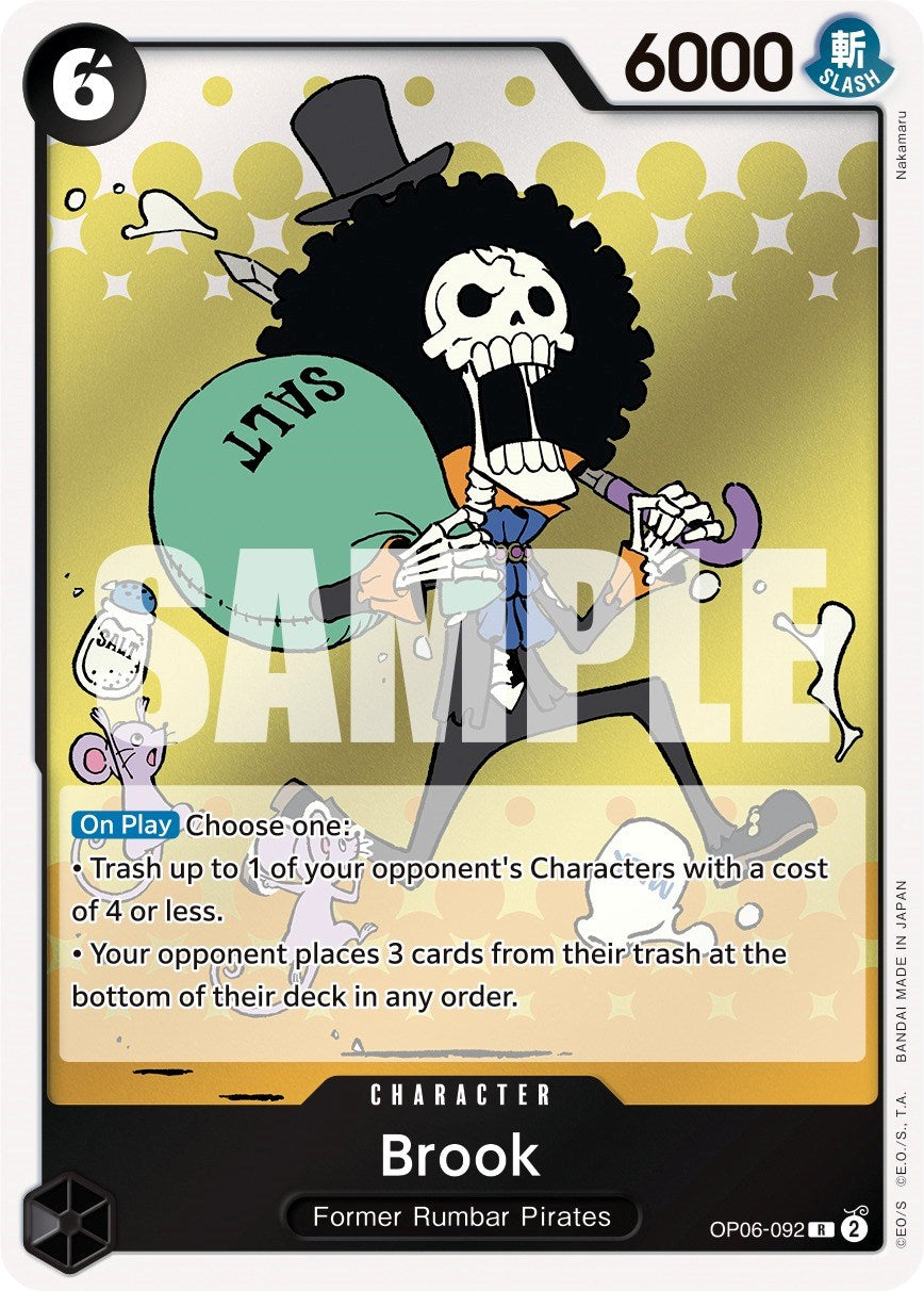 Brook Foil (OP06-092) - Wings of the Captain | Silver Goblin