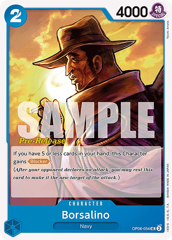 Borsalino [Wings of the Captain Pre-Release Cards] | Silver Goblin