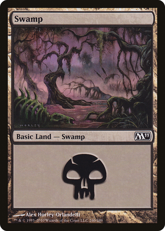 Swamp (240) [Magic 2011]