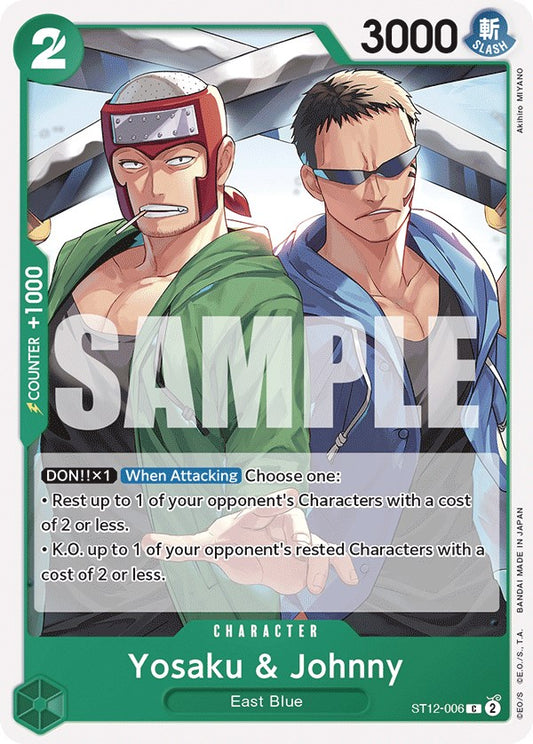 Yosaku & Johnny  (ST12-006) - Starter Deck 12: Zoro and Sanji