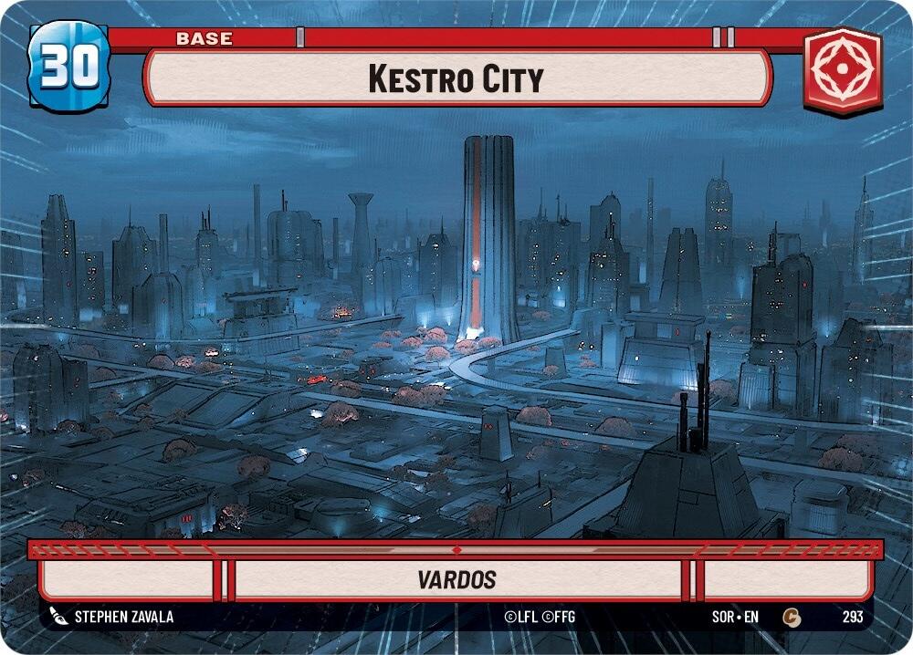 Kestro City // Shield (Hyperspace) (293 // T04) [Spark of Rebellion] | Silver Goblin