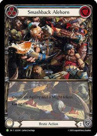 Smashback Alehorn - LGS245 (LGS245) Rainbow Foil - Flesh and Blood: Promo Cards