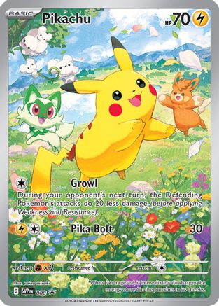 Pikachu - 088 (88) Holofoil - SV Scarlet & Violet Promo Cards