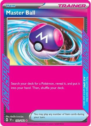Master Ball (153) Holofoil - SV05 Temporal Forces