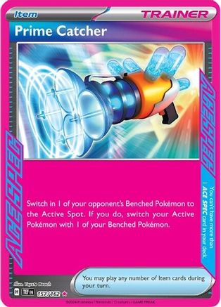 Prime Catcher (157) Holofoil - SV05 Temporal Forces