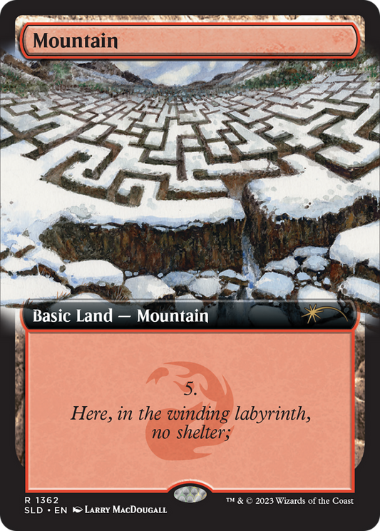Mountain (1362) [Secret Lair Drop Series] Foil