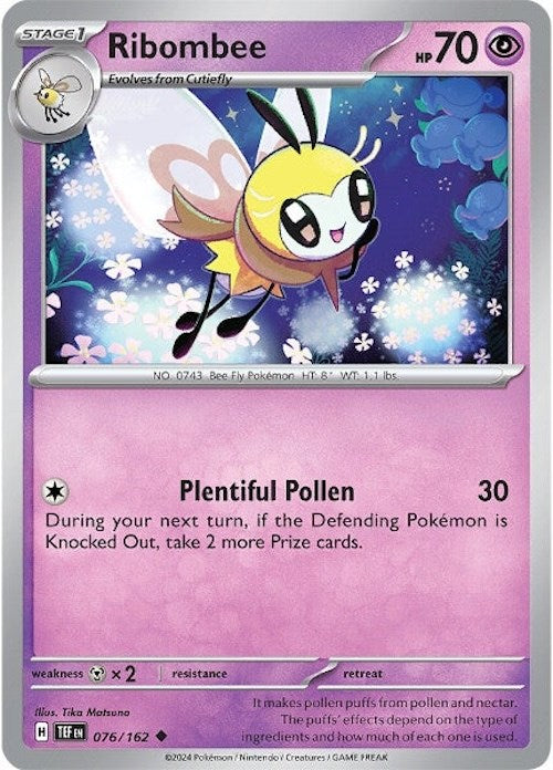 Ribombee (076/162) [Scarlet & Violet: Temporal Forces] | Silver Goblin