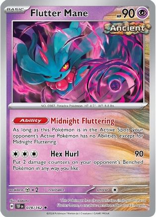 Flutter Mane (078/162) [Scarlet & Violet: Temporal Forces] | Silver Goblin